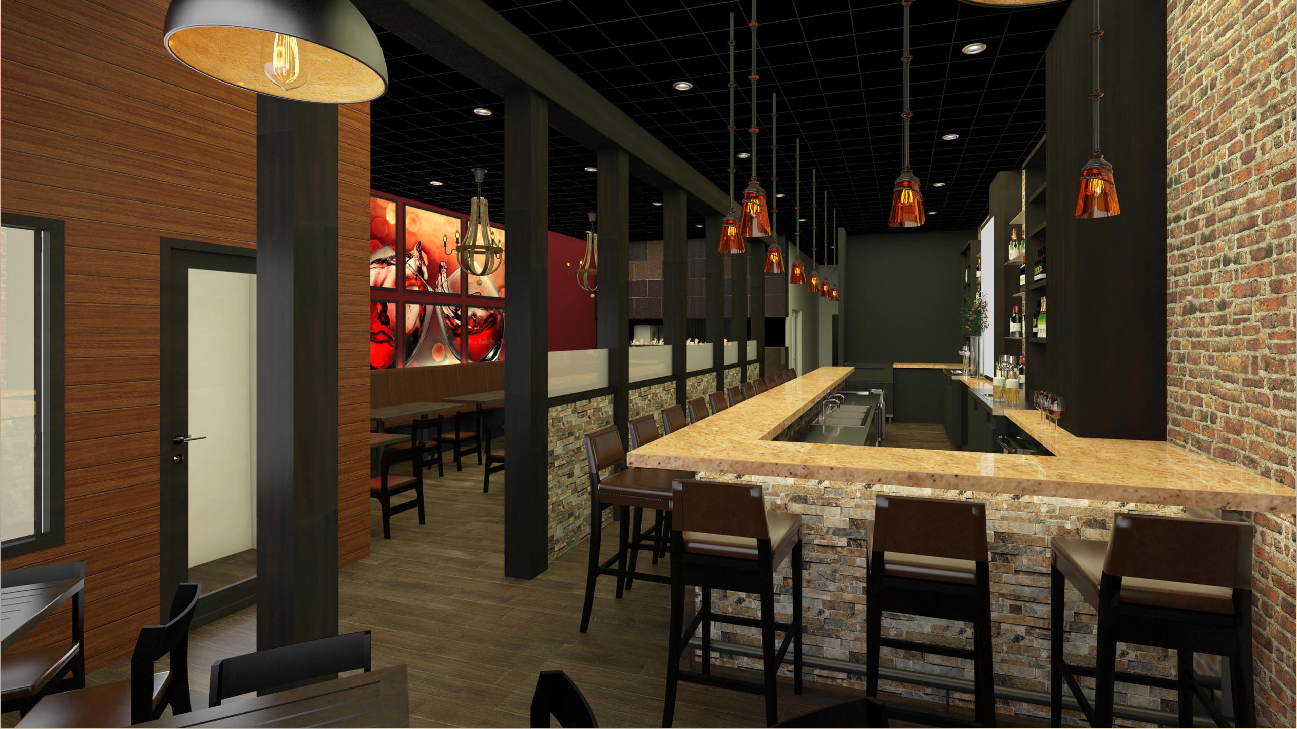 Boutique Wine Bar - Anderson Design Group