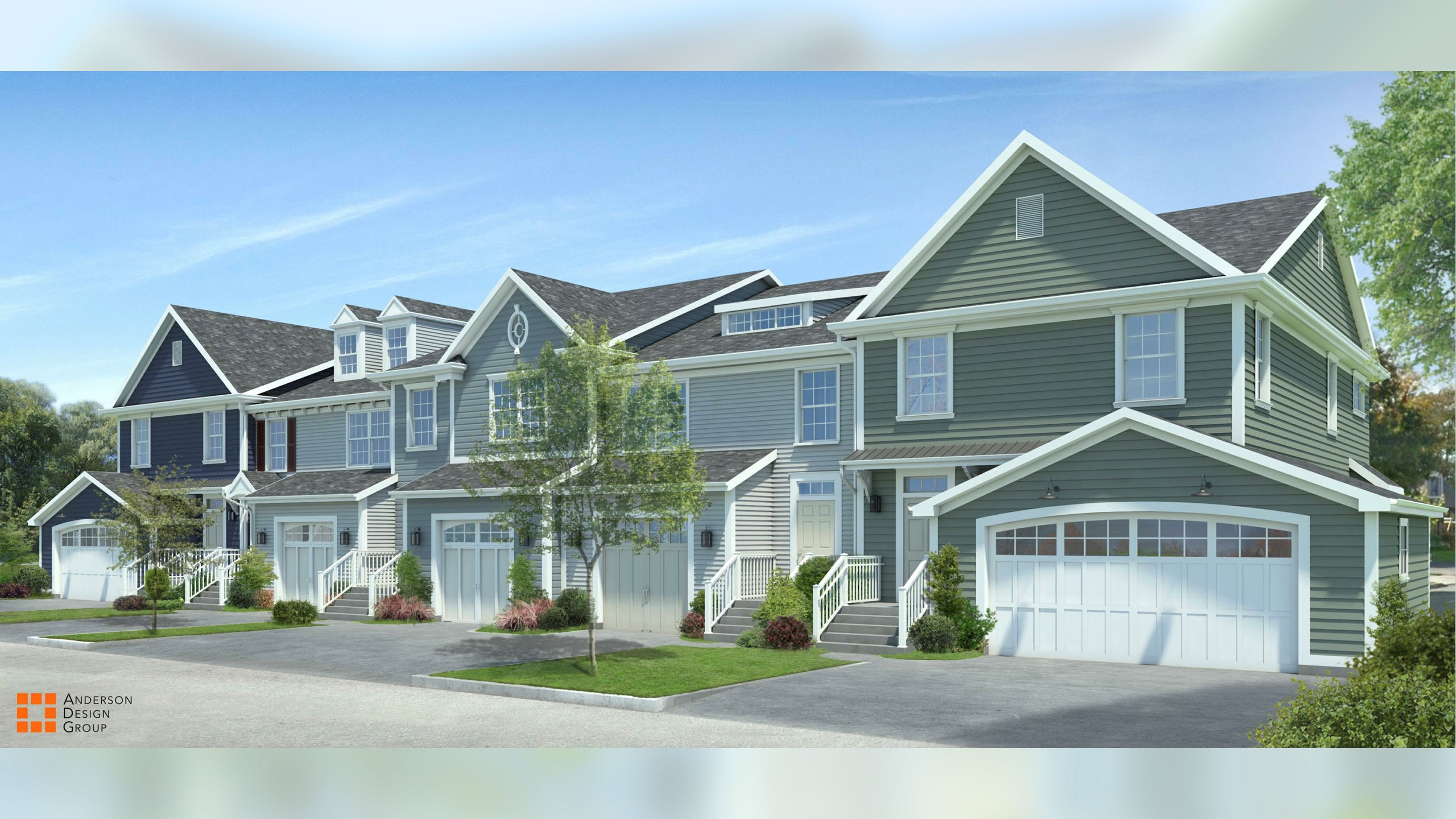 Warwick Commons Townhouses Anderson Design Group